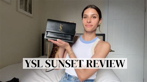 YSL SUNSET REVIEW + WHAT'S IN MY BAG // jenna evangelia